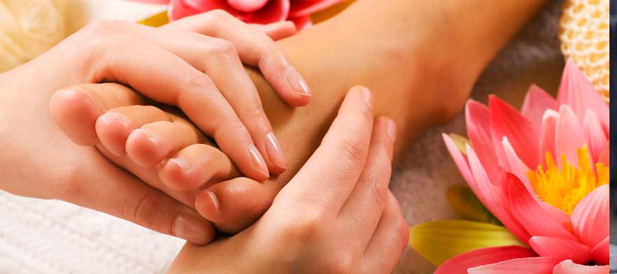 Fußreflexzonen Therapie